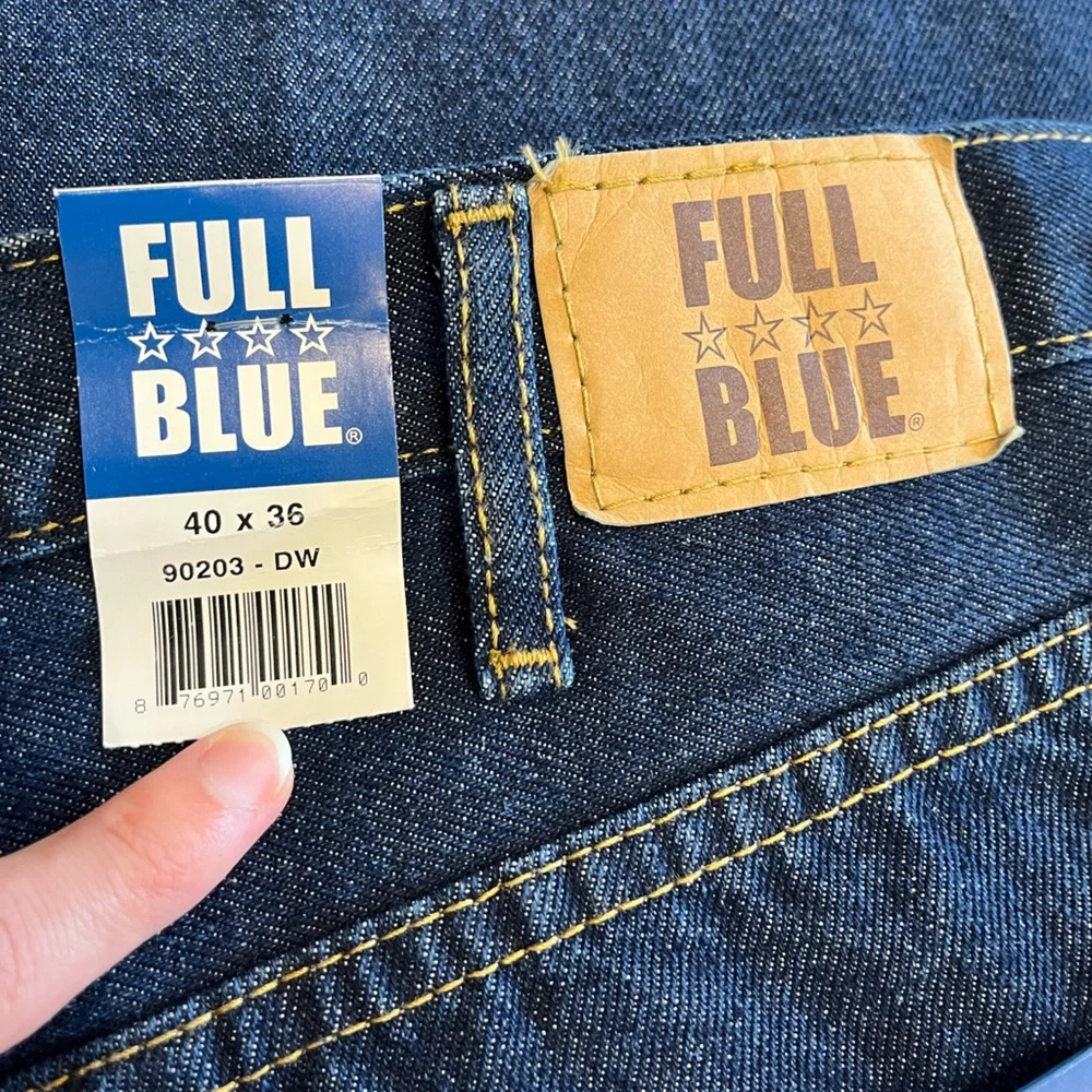 Men's Blue Jeans, Work Jeans - Picture 4 of 4